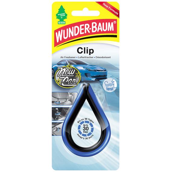 Wundier-baum vôňa do auta Clip new car WB-67700