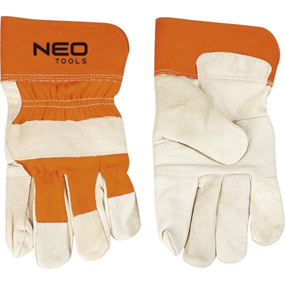 NEO TOOLS rukavice pracovné profi koža 10,5" 97-602