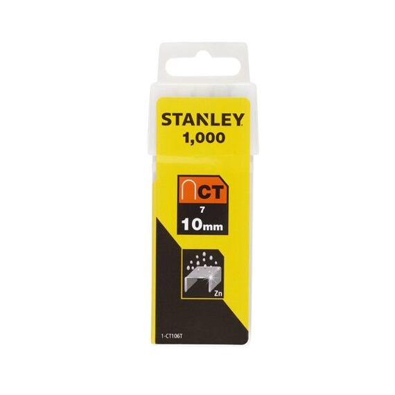 STANLEY 1-CT106T káblové sponky 10mm 1000ks