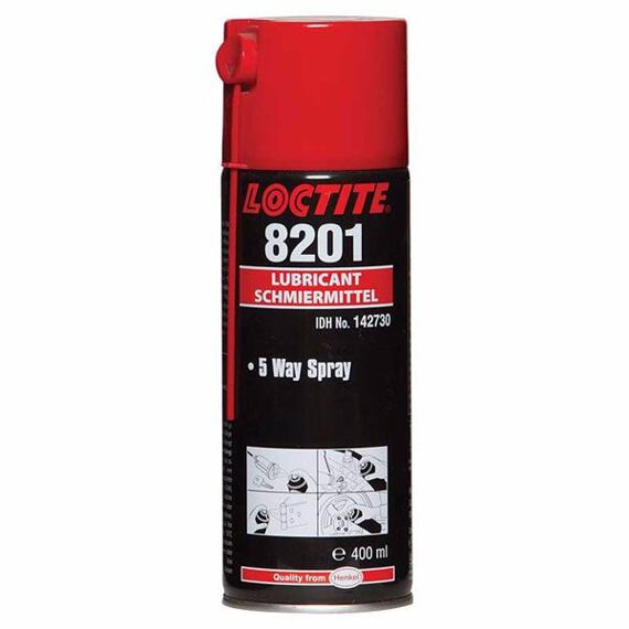 LOCTITE 5-účelový mazací spray 400ml 8201