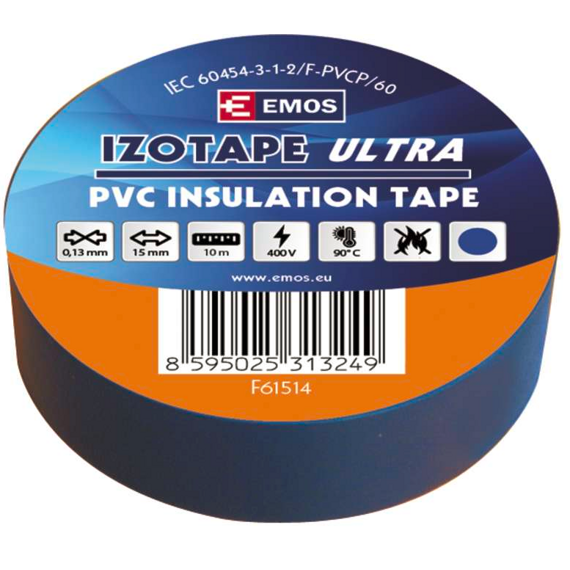 EMOS izolačná páska 15mm/10m PVC modrá F61514