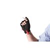 MILWAUKEE 48229743 pracovné rukavice XL/10, dlaň z umelej kože s molitanom, AVT, prsty bez končekov