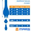 MARS lampa petrolejová s cylindrom 148/11" 35cm 0066