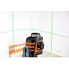 NEO laser 3D, 360°, dosah 20m, ZELENÝ, magnetický držiak 75-108