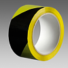 DEN BRAVEN páska lepiaca výstražná 50mm*66m žlto-čierna Pravá B714RL