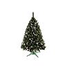 stromček vianočný so šiškami a striebornými koncami 180cm + stojan 91463