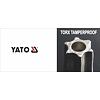 YATO torx/tamper kľúče 9ks T10-50 dlhé YT-0512