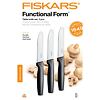 FISKARS 1057562 súprava raňajkových nožov 3ks Functional Form