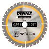 DeWalt DT1950 pílový kotúč 165*20mm, 36 zubov, FTOP 3°, šírka kotúča 1 mm vhodný pre aku píly