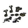 NAREX set strojů SET-MIX CMFLG Camouflage, 5* stroj + aku 2Ah + aku 4Ah, nabíječka, 65406390