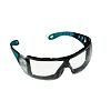 DEDRA okuliare ochranné číre, proti zahmleniu, odnímateľné tesnenie pena EVA, guma, EN166, EN170, EN