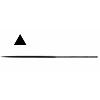 AJAX pilník ihlový trojuholníkový 140/2 3,5 PJT AJ21383-1420